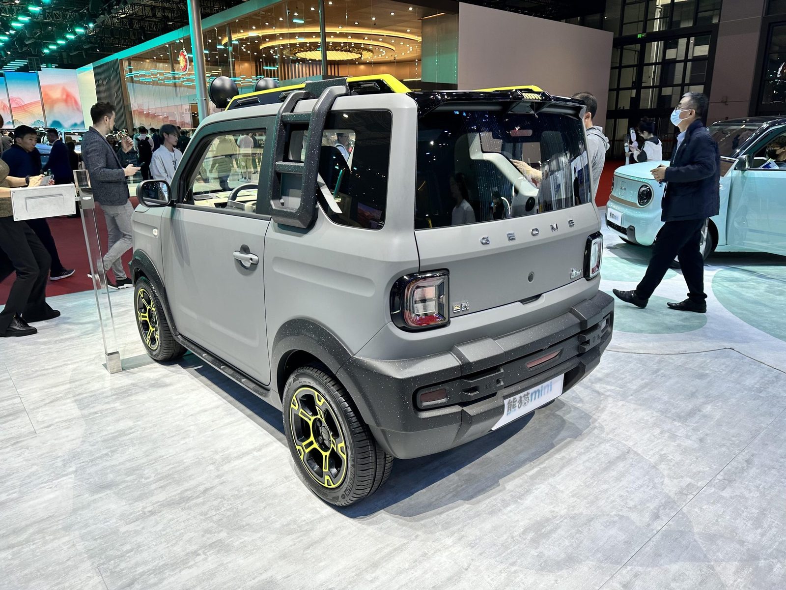 Geely Geome Panda Mini EV 2025 — экстерьер, вид сбоку, рынок internal_mvp