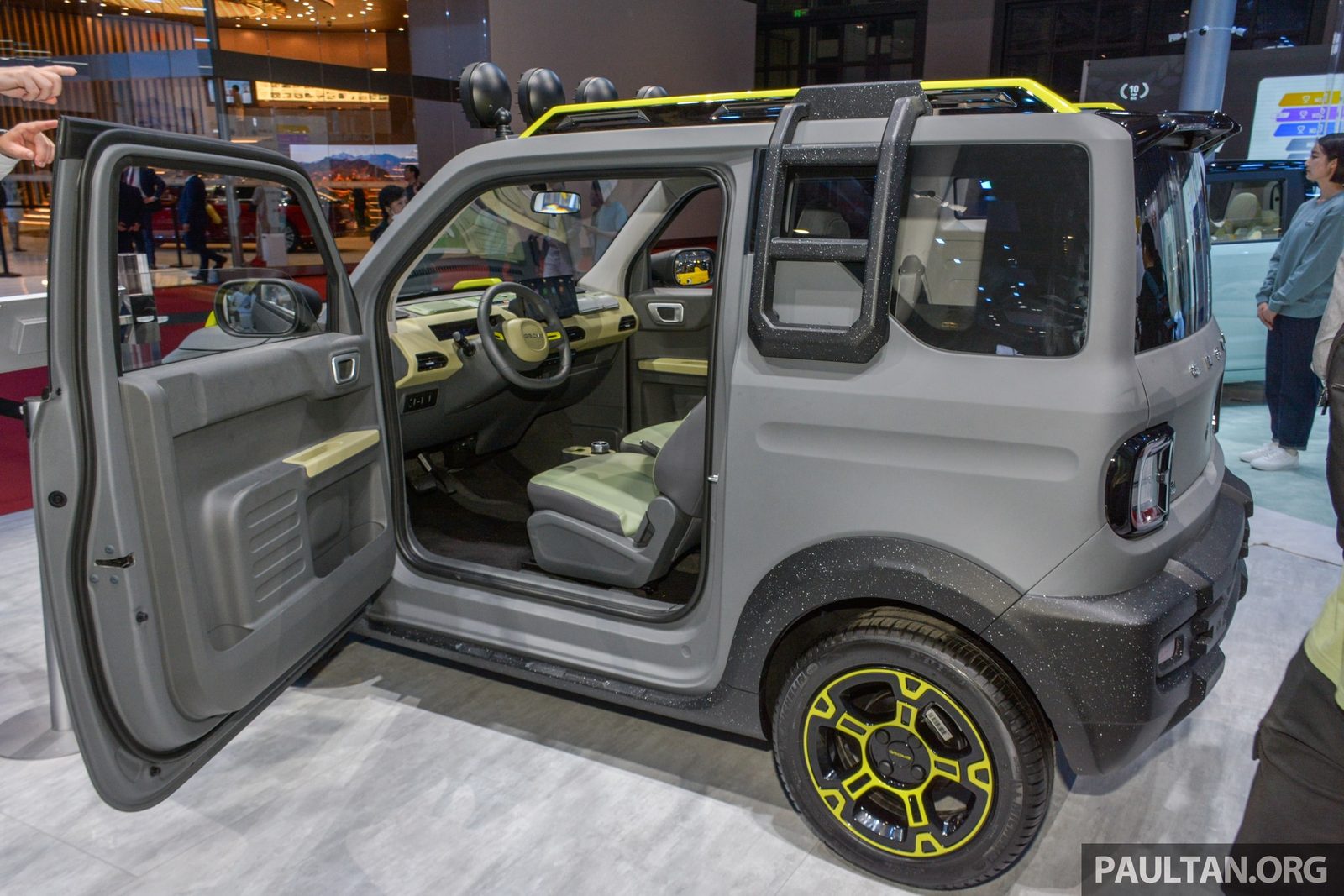 Geely Geome Panda Mini EV 2025 — экстерьер, вид сбоку, рынок internal_mvp
