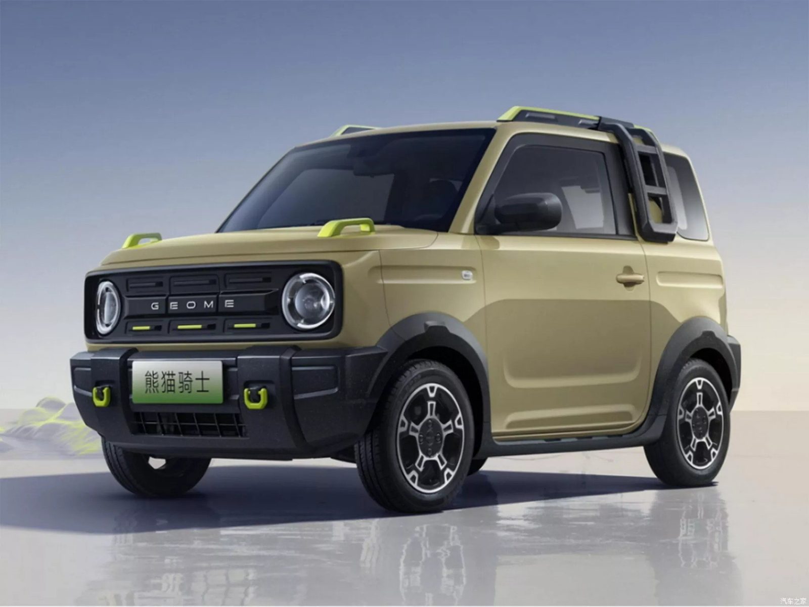Geely Geome Panda Mini EV 2025 — главное фото модели, экстерьер, вид спереди 3/4, рынок internal_mvp