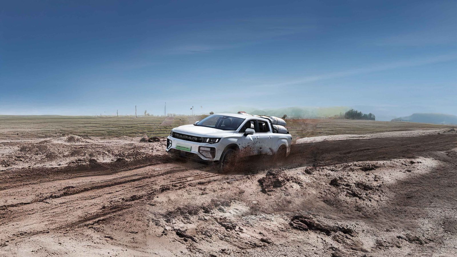 Geely Radar Horizon EM-P / RD6 PHEV 2026 — экстерьер, offroad mud, рынок China