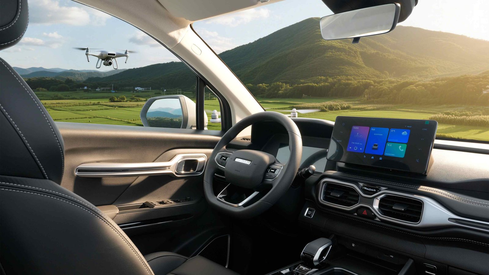Geely Radar King Kong EM-P / PHEV 2026 — интерьер, передняя панель, рынок China