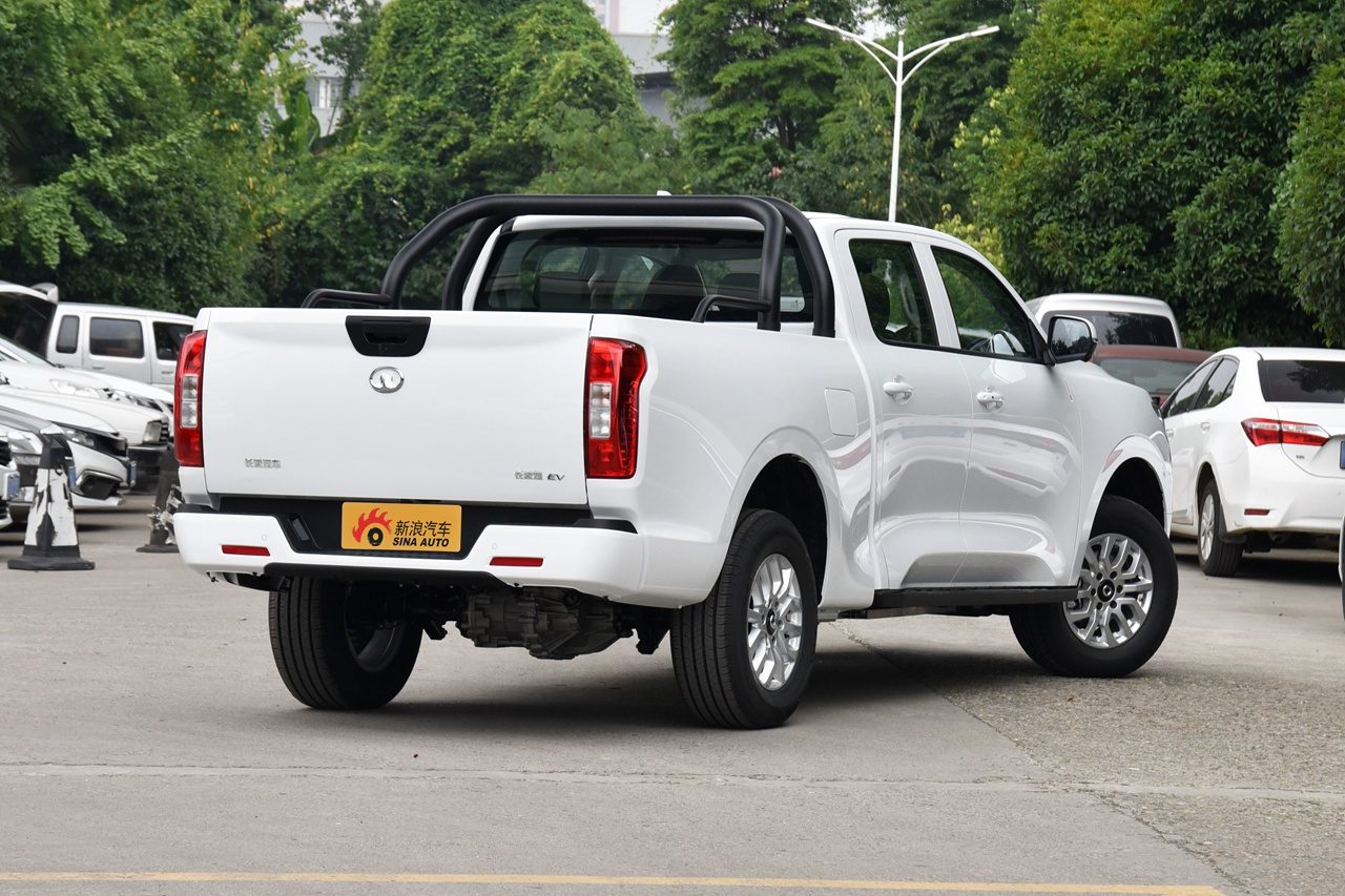 GWM Pickup Legacy EV Poer EV / Pao EV 2021 — экстерьер, вид сзади 3/4, рынок China