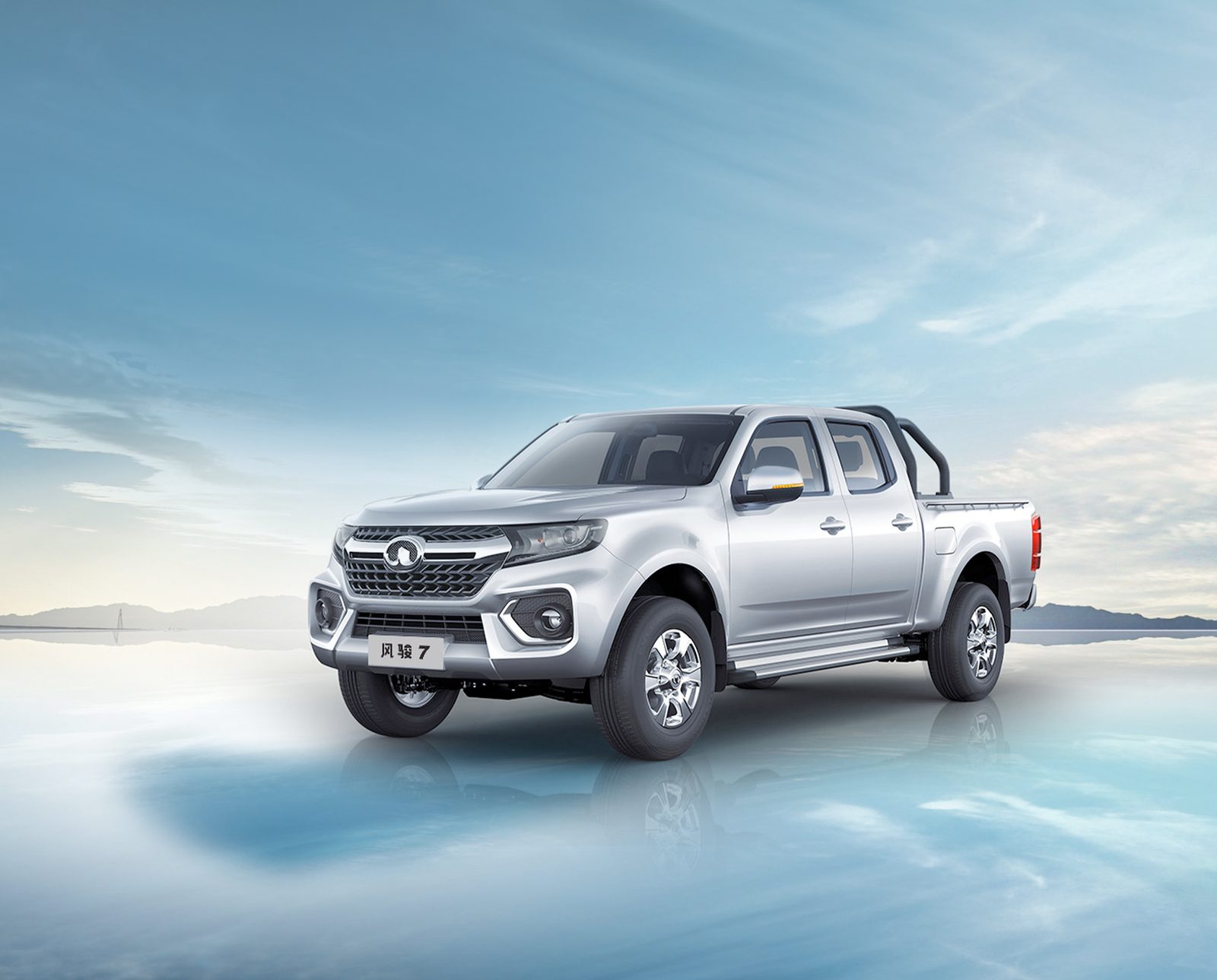 GWM Wingle EV Wingle 7 EV / Fengjun 7 EV 2024 — главное фото модели, экстерьер, вид спереди 3/4, рынок China