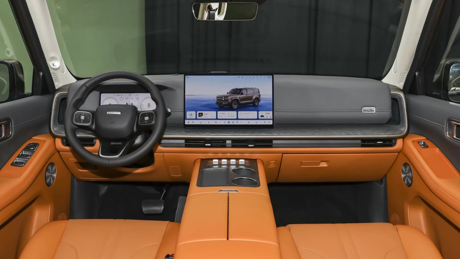 Haval H10 PHEV 2026 — главное фото модели, интерьер, dashboard orange, рынок China launch reference