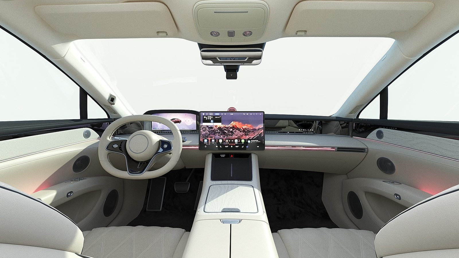 HIMA Stelato S9 EV 2024 — главное фото модели, интерьер, передняя панель, рынок internal_mvp