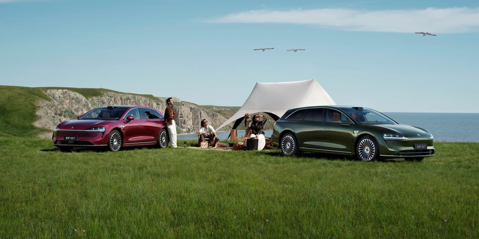 HIMA Stelato S9T EV 2026 — экстерьер, lifestyle camping, рынок China/import