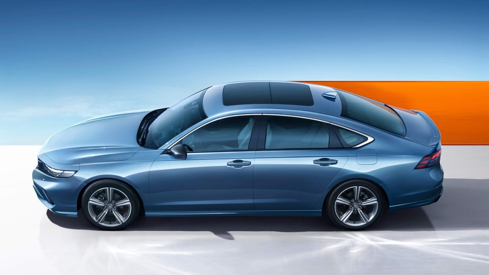 Honda Accord e:PHEV China 2023 — экстерьер, вид сбоку, рынок china