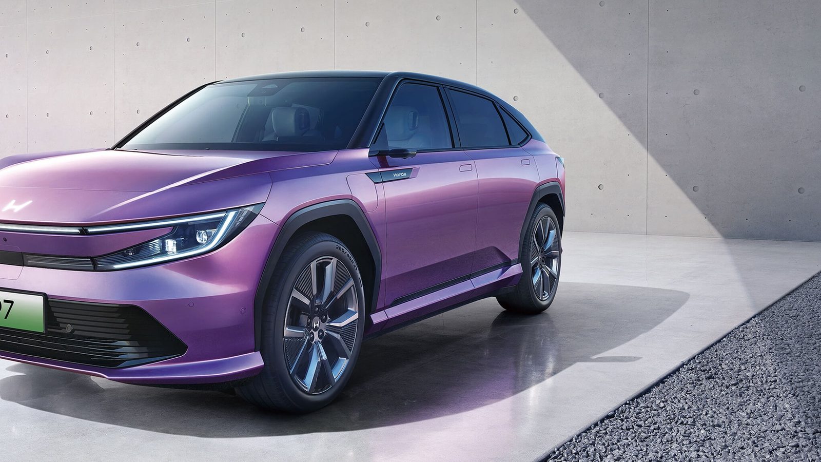 Honda Ye P7 / S7 China 2025 — экстерьер, вид спереди 3/4, рынок China