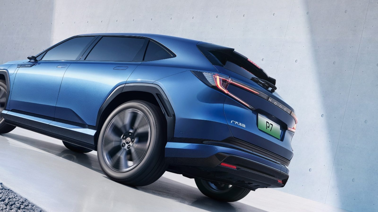 Honda Ye P7 / S7 China 2025 — экстерьер, вид сзади 3/4, рынок China