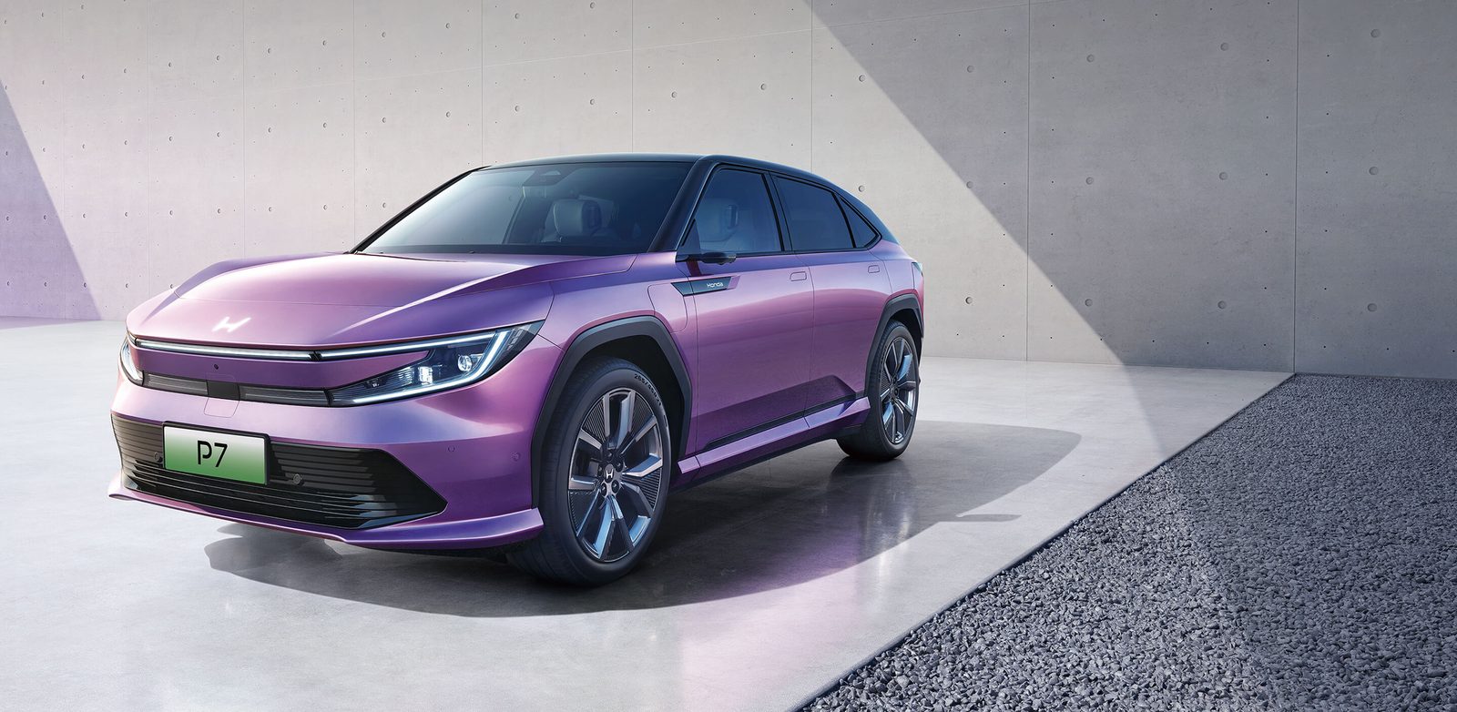 Honda Ye P7 / S7 China 2025 — главное фото модели, экстерьер, вид спереди 3/4, рынок China