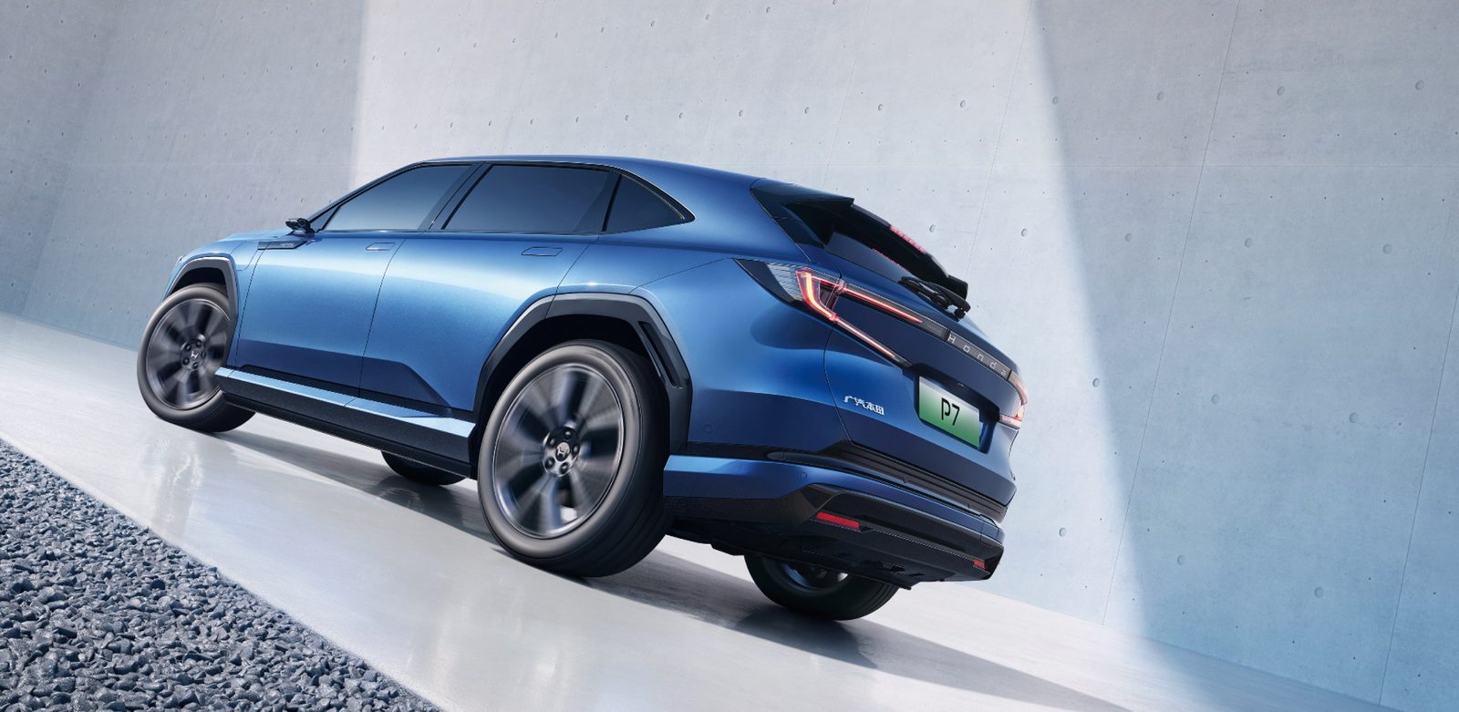 Honda Ye P7 / S7 China 2025 — экстерьер, вид сзади 3/4, рынок China