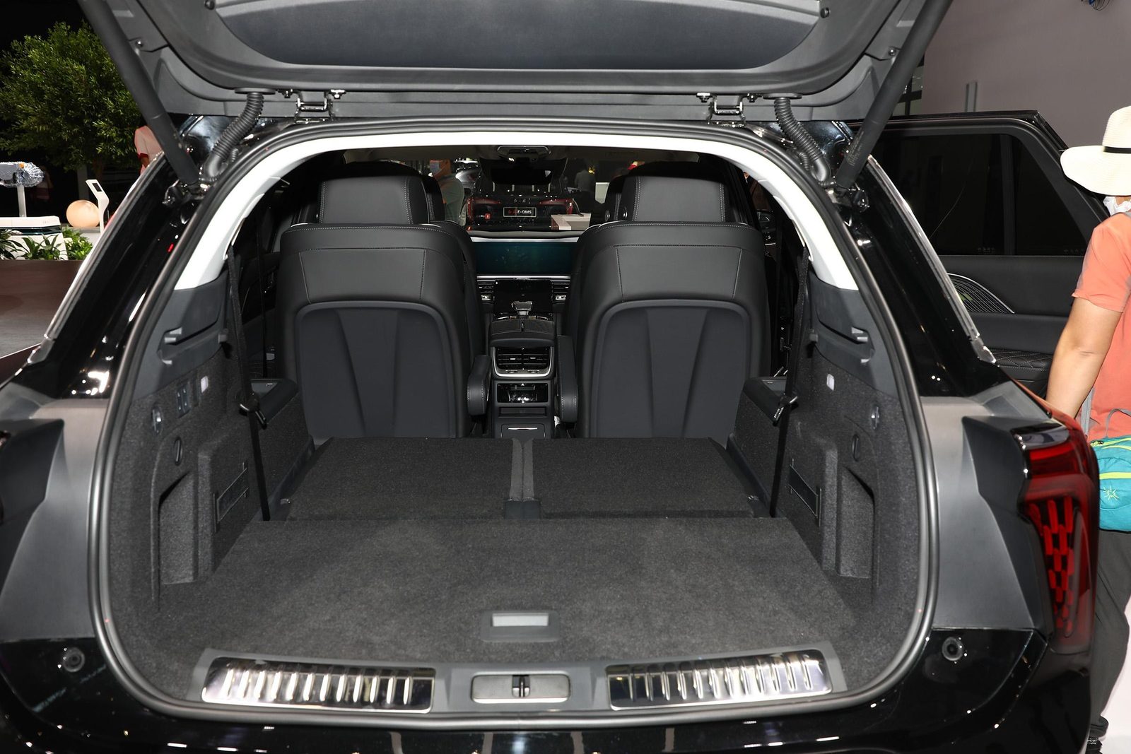 Hongqi E-HS9 2020 — интерьер, второй ряд сидений, рынок internal_mvp