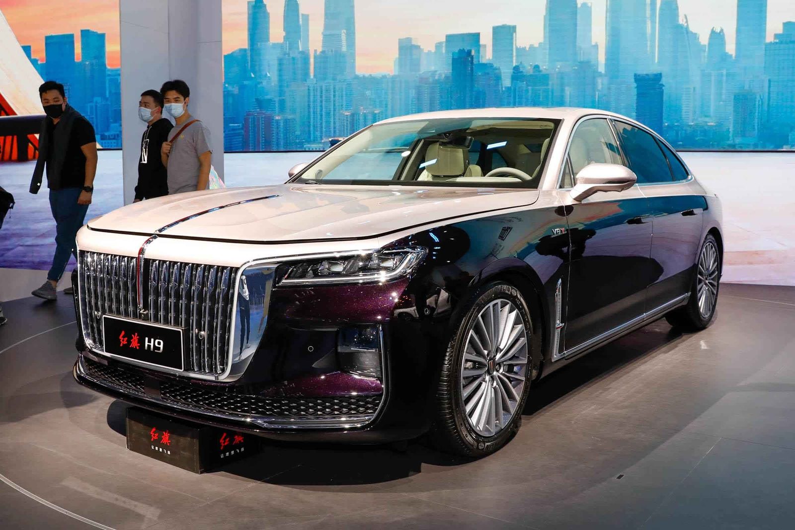 Hongqi G919 2026 — главное фото модели, экстерьер, вид спереди 3/4, рынок internal_mvp