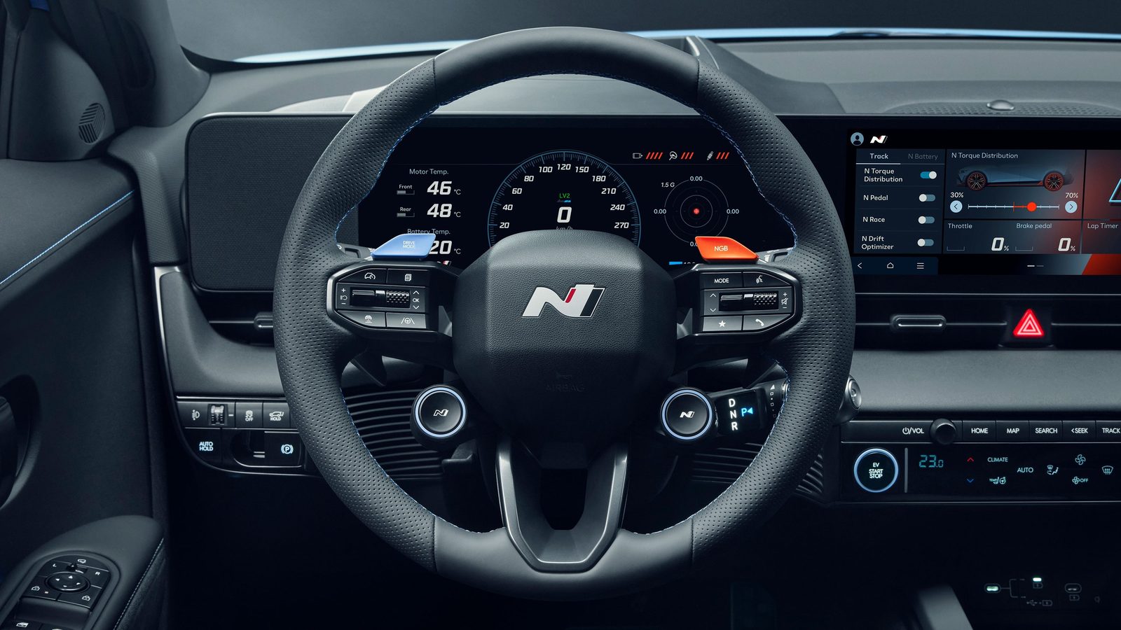 Hyundai Ioniq 5 N 2026 — интерьер, второй ряд сидений, рынок internal_mvp