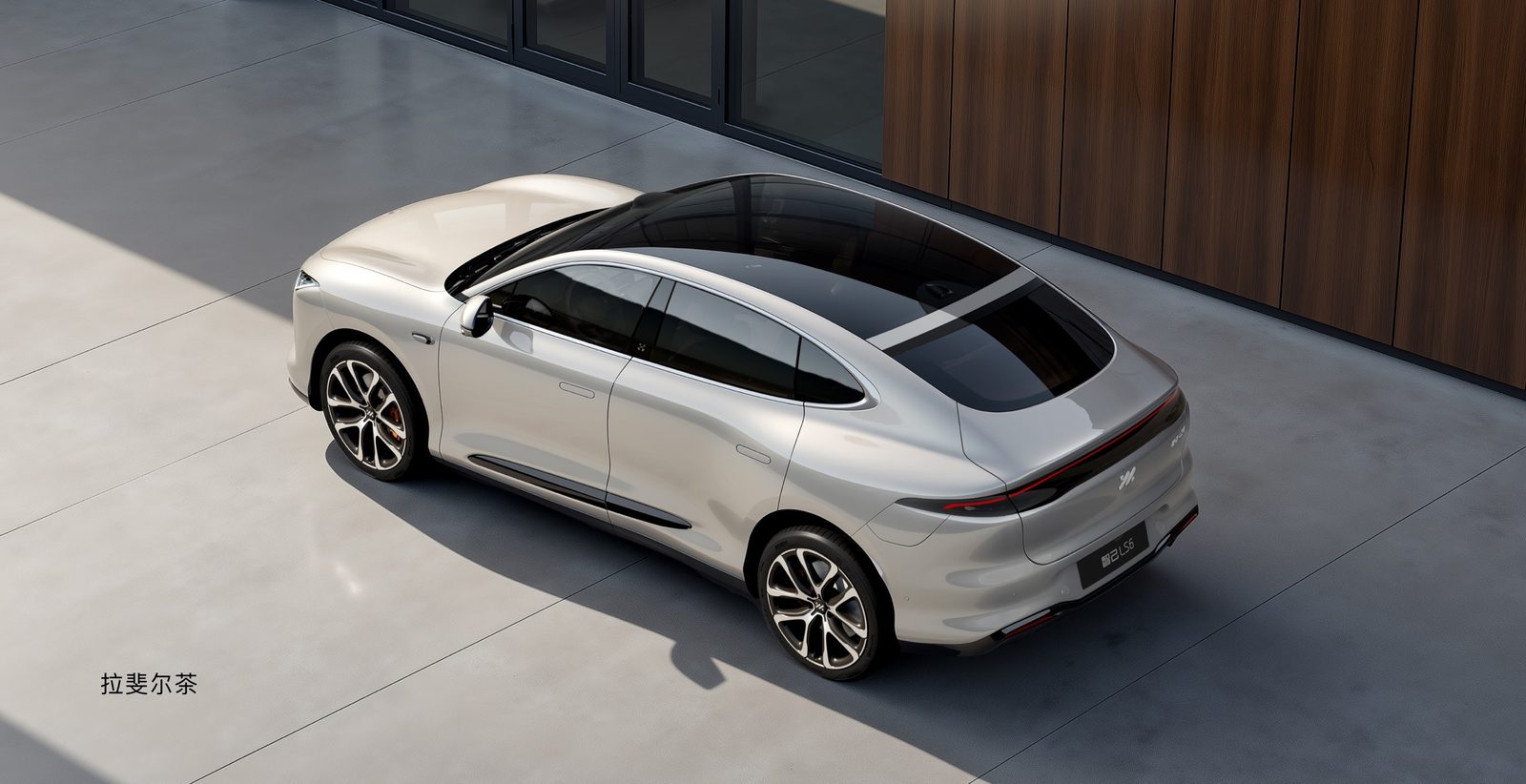 IM Motors LS6 EV 2024 — экстерьер, side rear, рынок China / official brand media