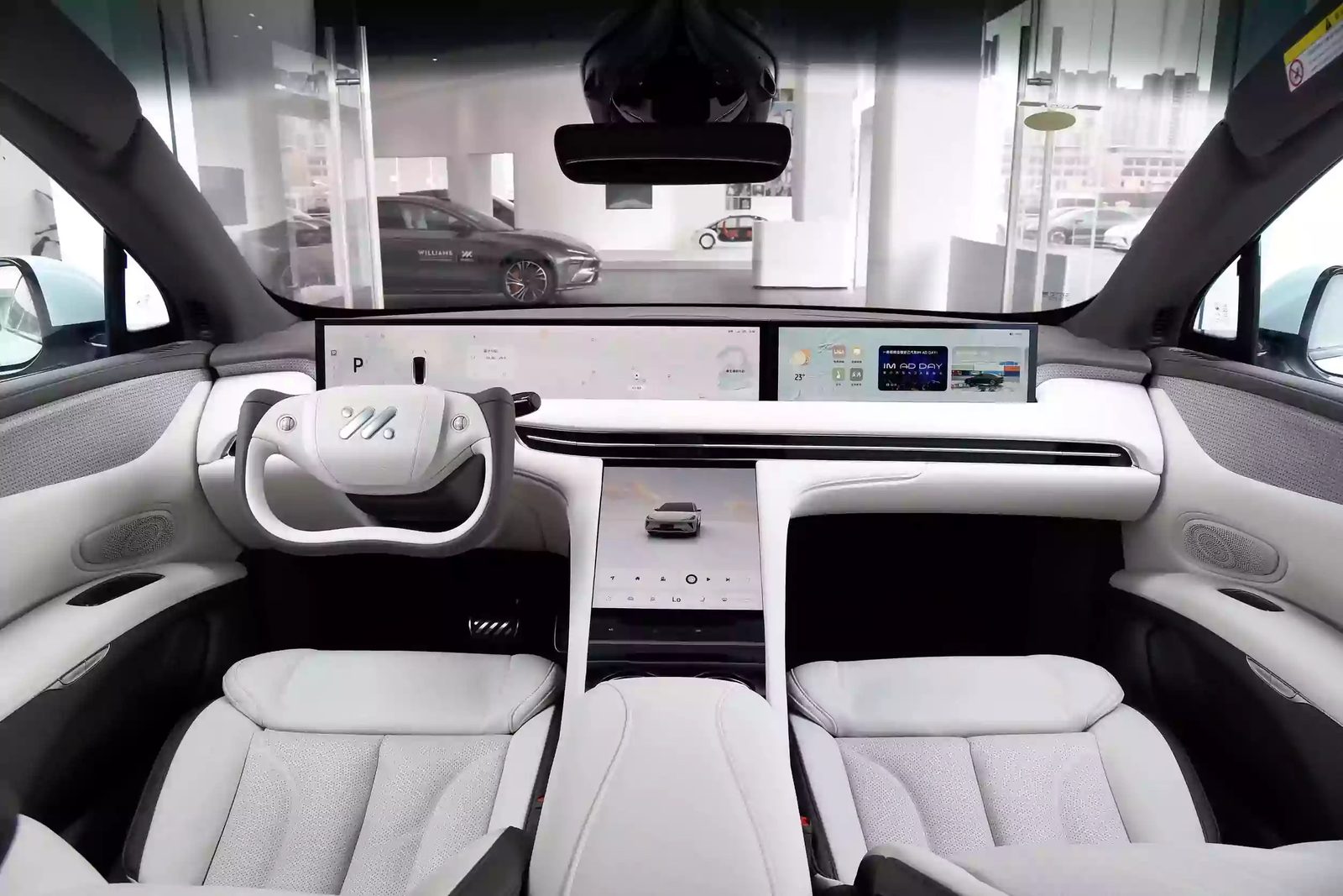 IM Motors LS7 2024 — главное фото модели, интерьер, передняя панель, рынок internal_mvp