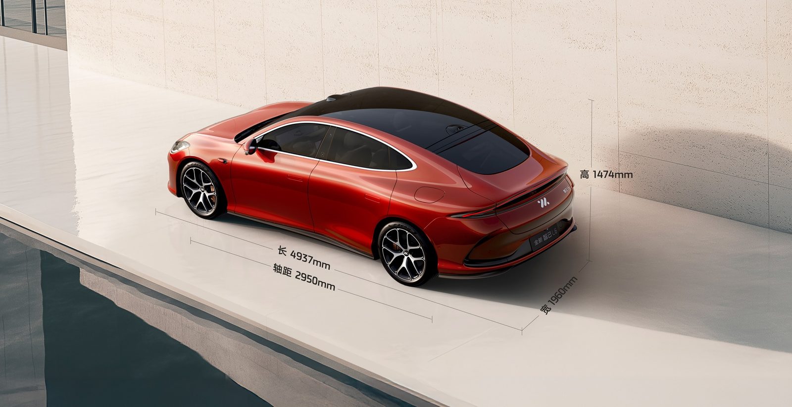 IM Motors L6 New Generation Special Editions 2026 — экстерьер, top side 3q, рынок China/import