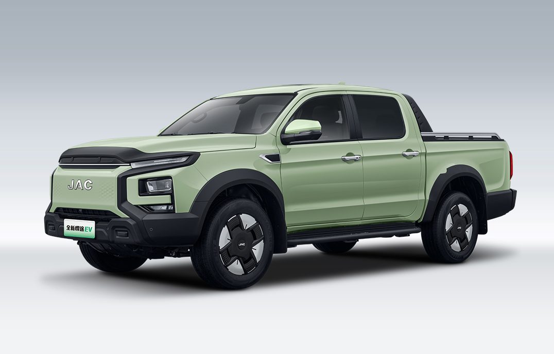 JAC Pickup Hantu EV / Hunter EV 2025 — экстерьер, вид сбоку, рынок China