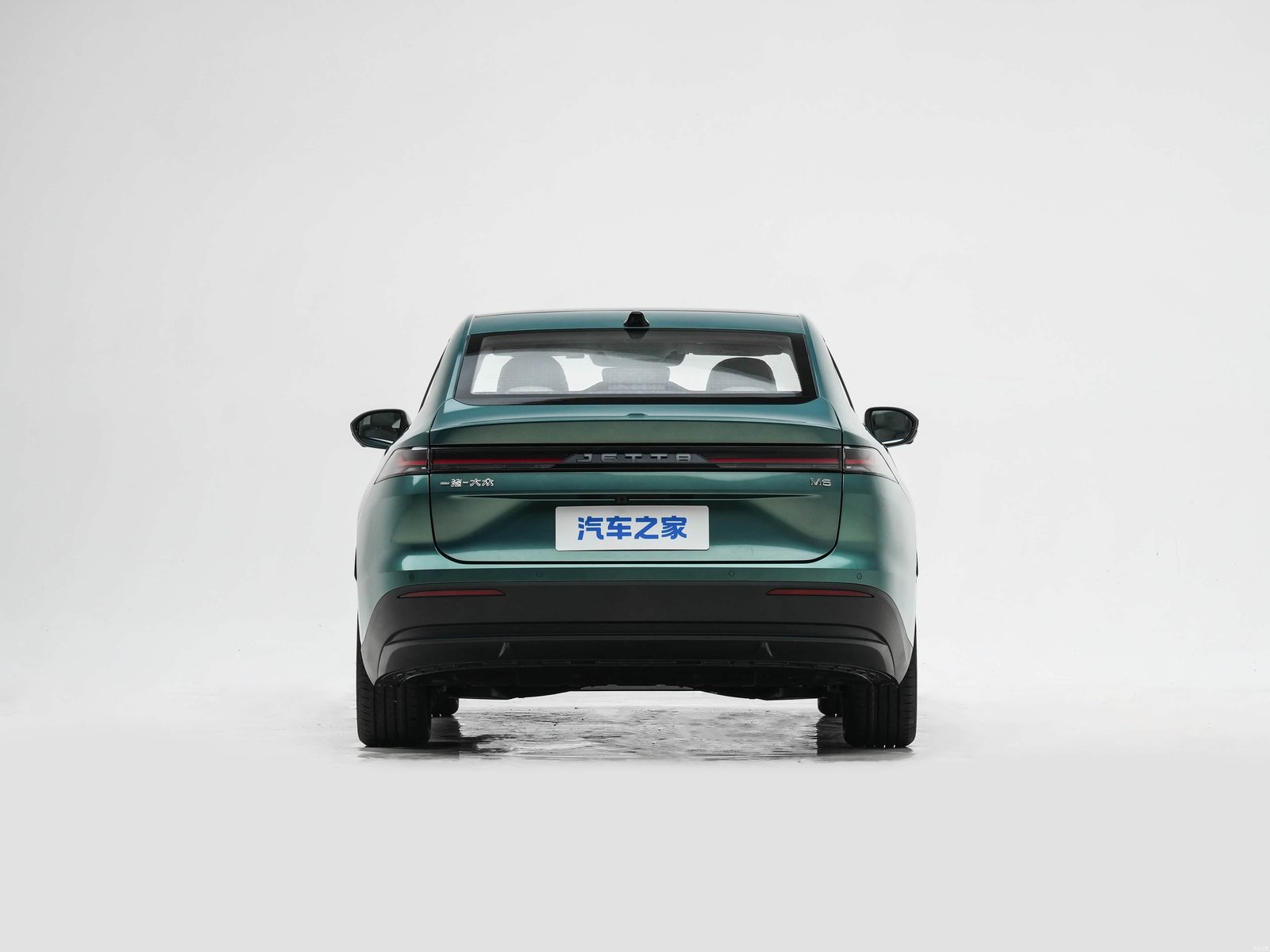 Jetta M6 EV 2026 — экстерьер, вид сзади, рынок China