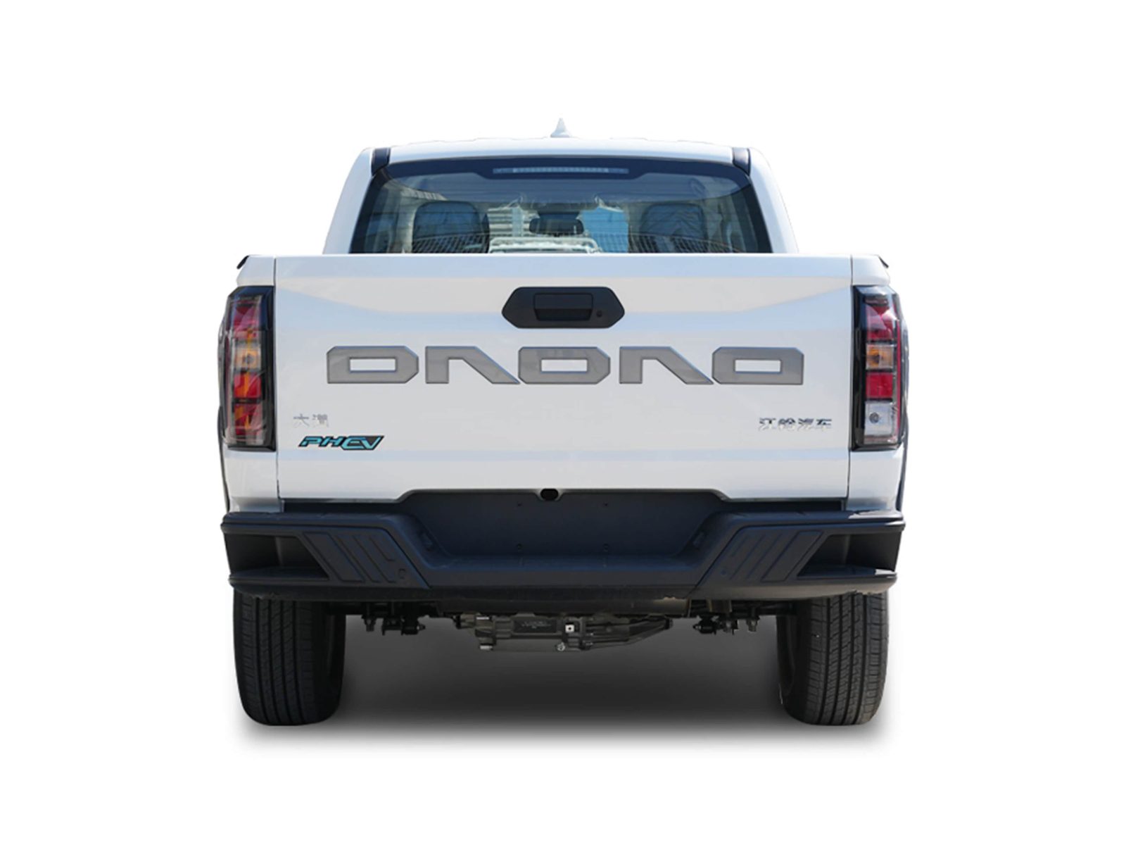 JMC Pickup Dadao PHEV / Grand Avenue PHEV 2026 — экстерьер, вид сзади, рынок China