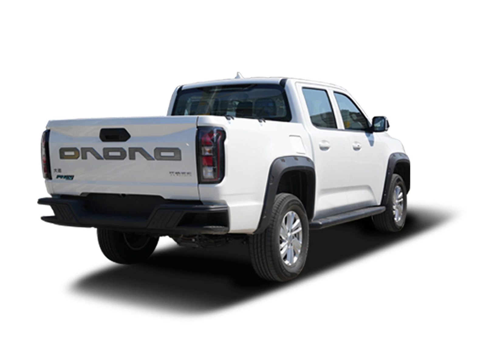 JMC Pickup Dadao PHEV / Grand Avenue PHEV 2026 — экстерьер, вид сзади 3/4, рынок China