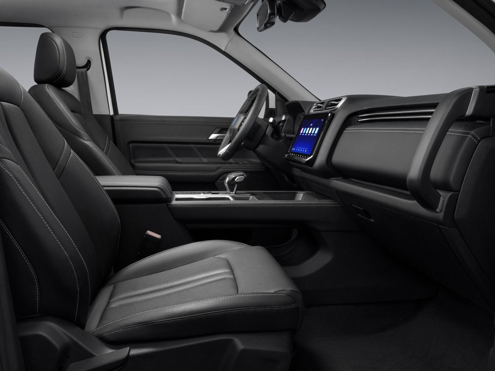 JMC Pickup Dadao PHEV / Grand Avenue PHEV 2026 — интерьер, front cabin, рынок China