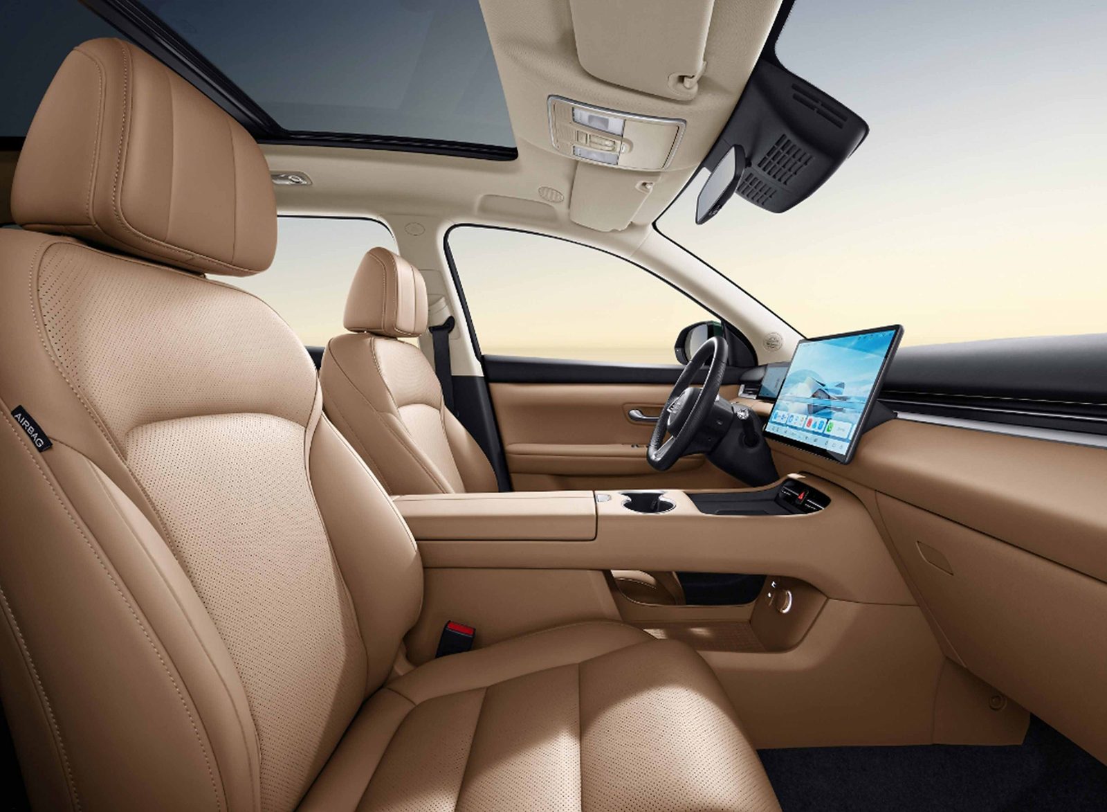Landian E5 Plus PHEV 2026 — главное фото модели, интерьер, передняя панель, рынок internal_mvp