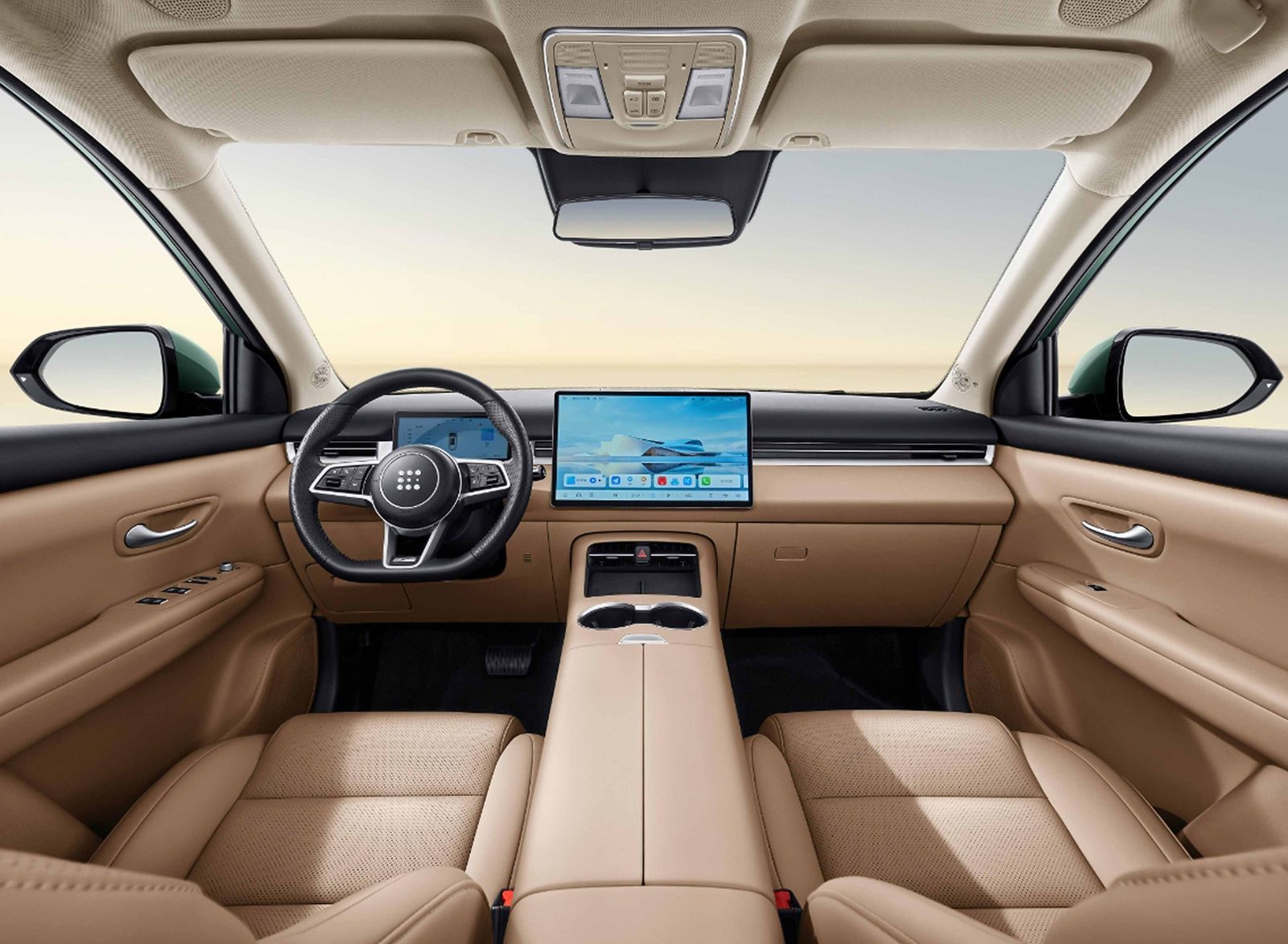 Landian E5 Plus PHEV 2026 — интерьер, второй ряд сидений, рынок internal_mvp