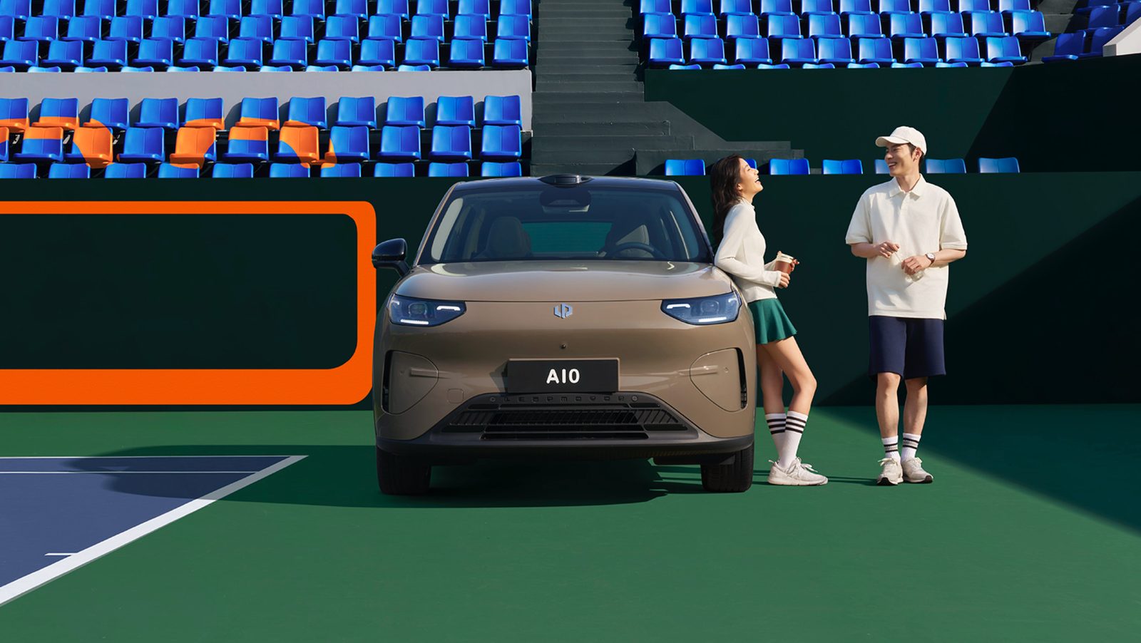 Leapmotor A10 / B03X 2026 — экстерьер, вид спереди 3/4, рынок China
