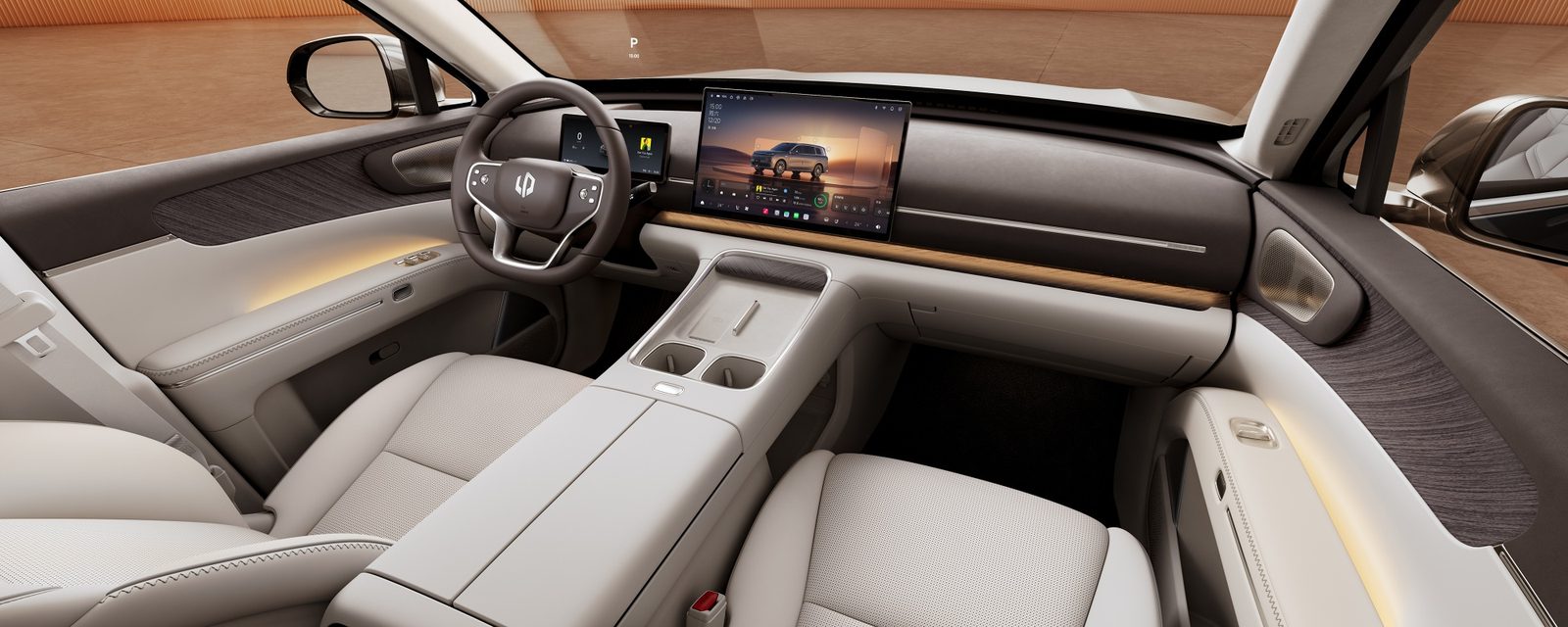 Leapmotor D19 BEV 2026 — интерьер, front cabin, рынок internal_mvp