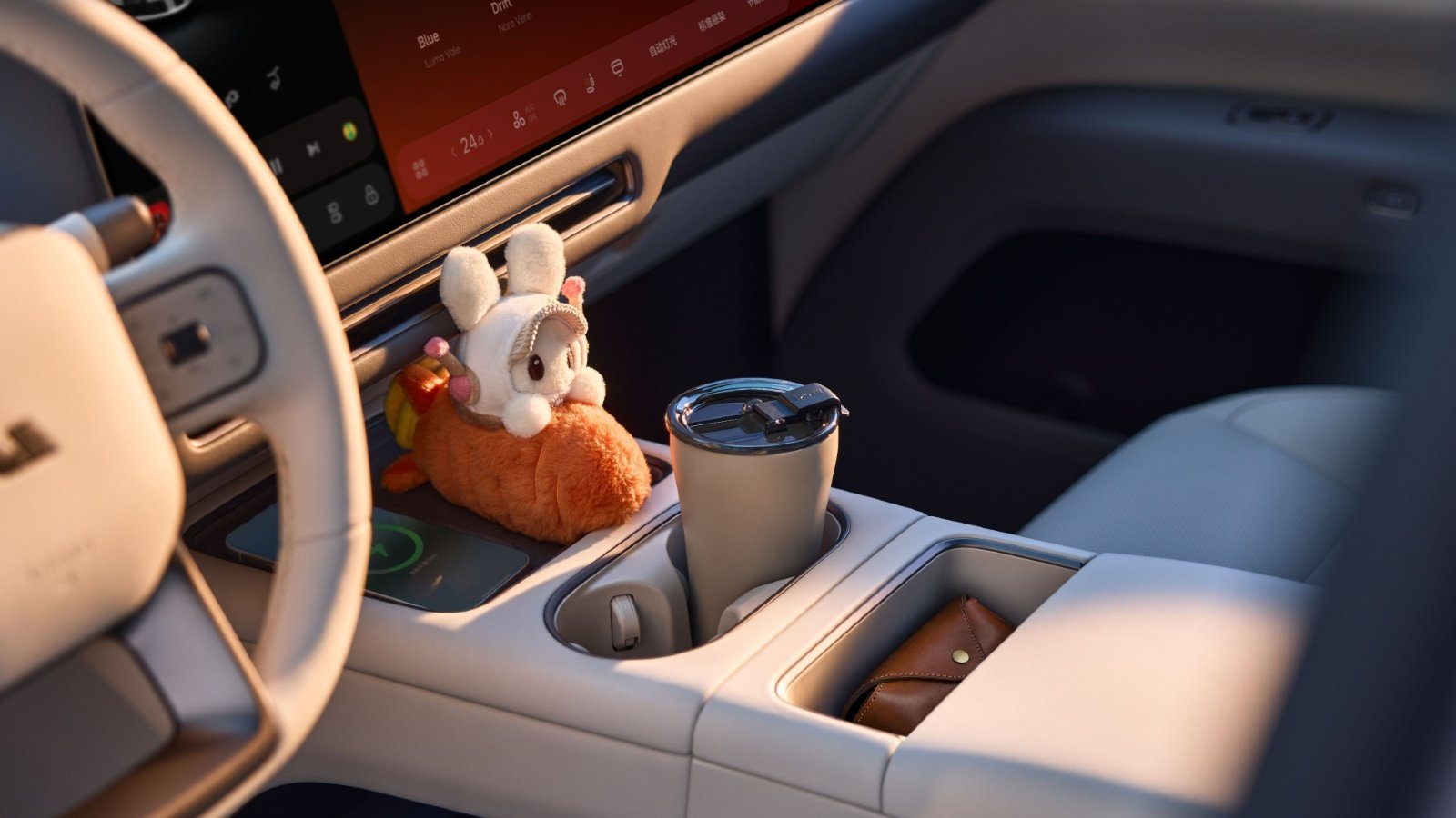 Li Auto i6 2026 — интерьер, center console, рынок China