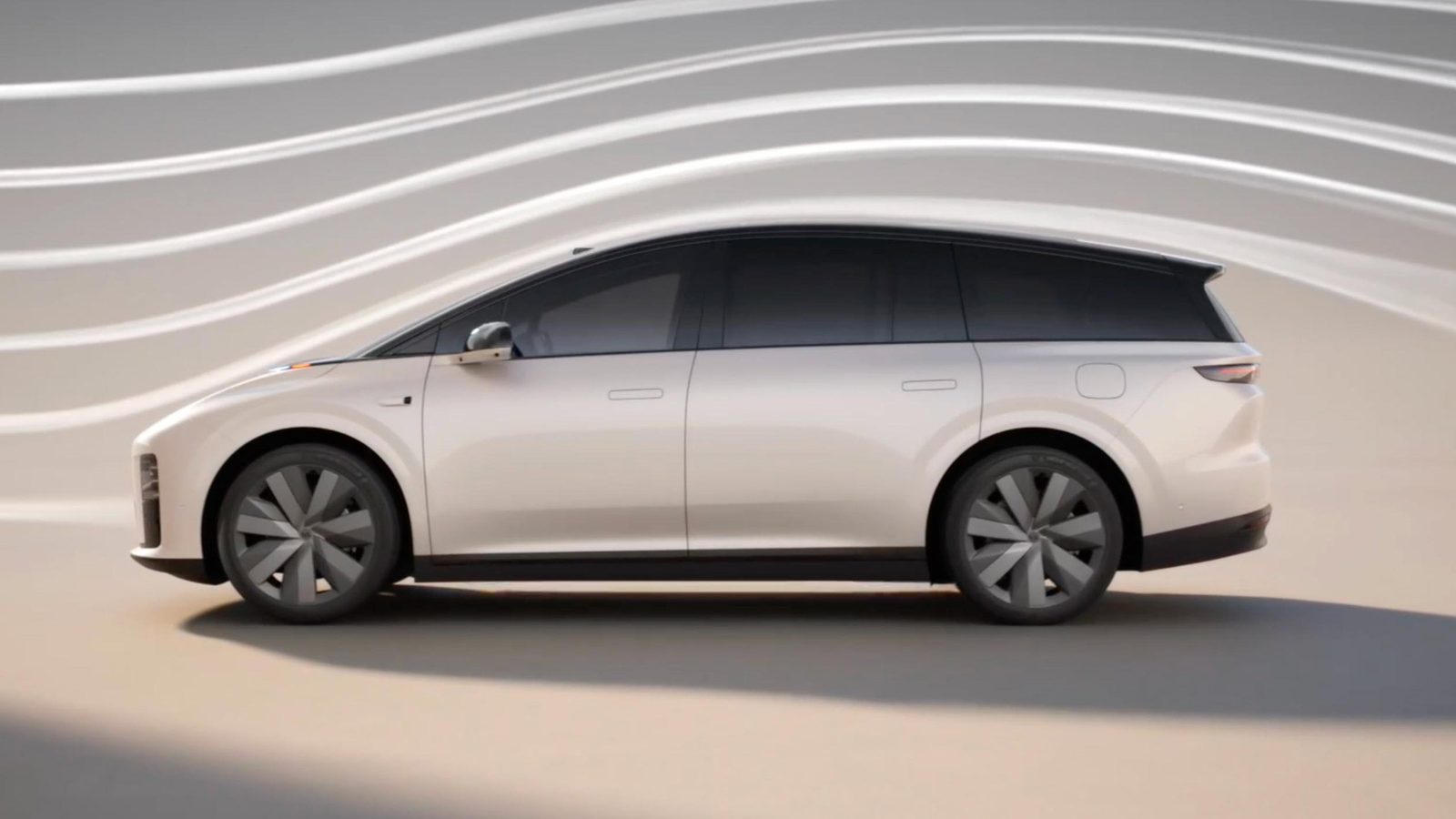 Li Auto i8 2025 — экстерьер, вид сбоку
