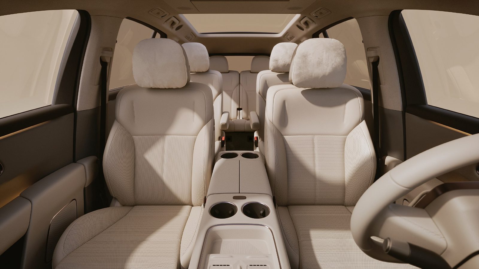 Li Auto i8 2025 — главное фото модели, интерьер, front cabin, рынок internal_mvp