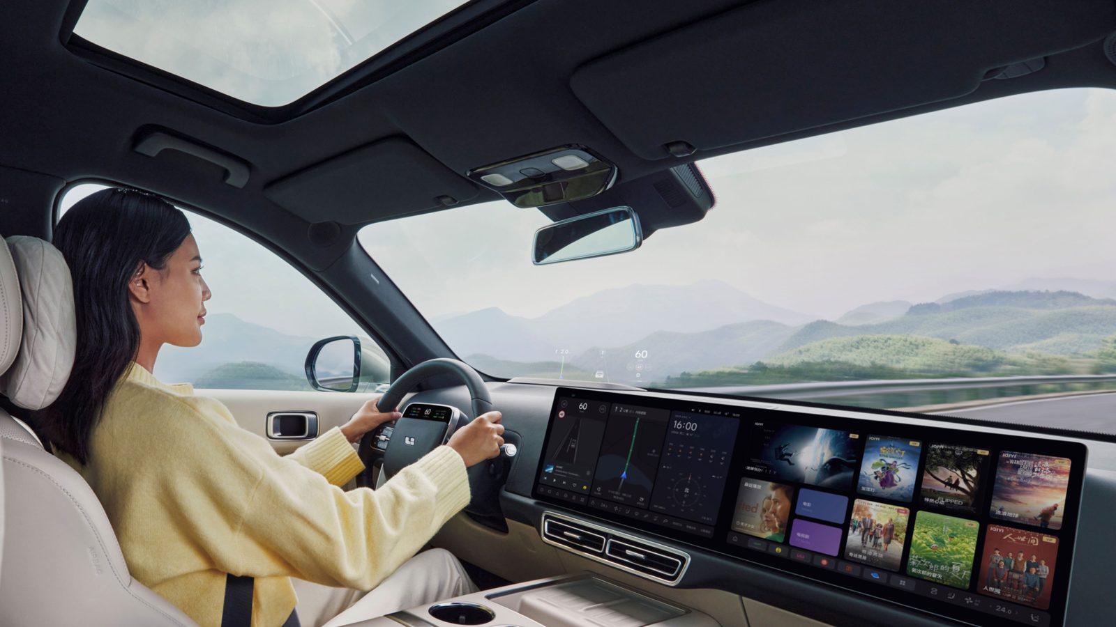 Li Auto L8 2022 — главное фото модели, интерьер, передняя панель, рынок internal_mvp