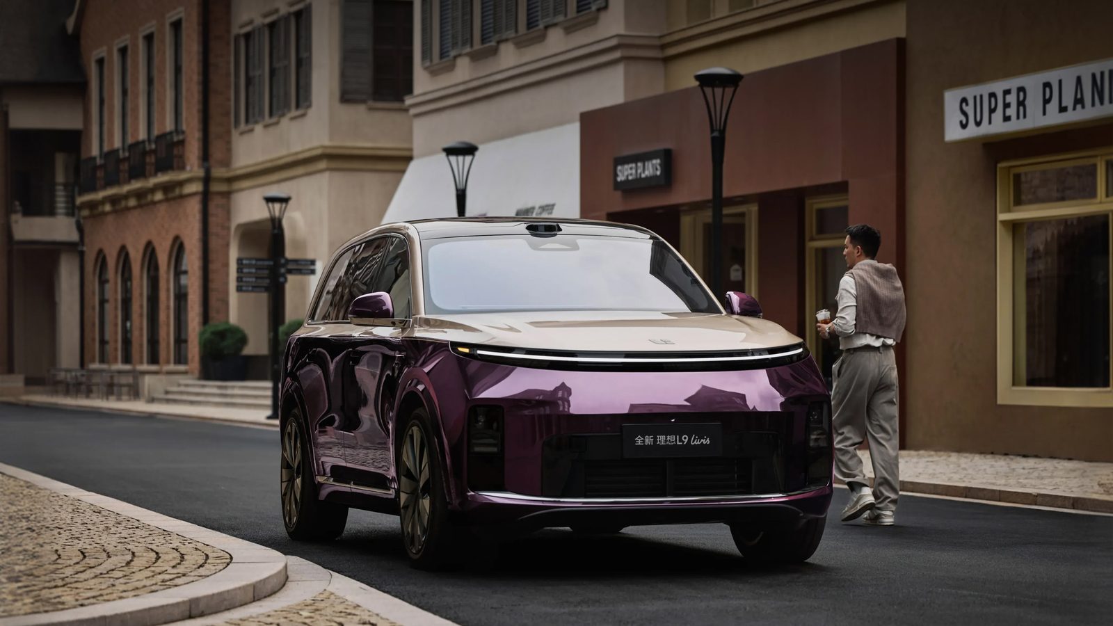 Li Auto L9 Livis 2026 — экстерьер, front 3q city, рынок china