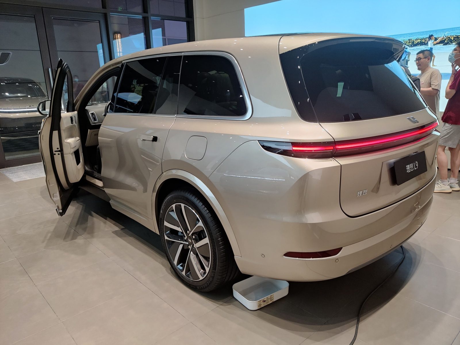 Li Auto L9 2022 — экстерьер, вид сзади, рынок China