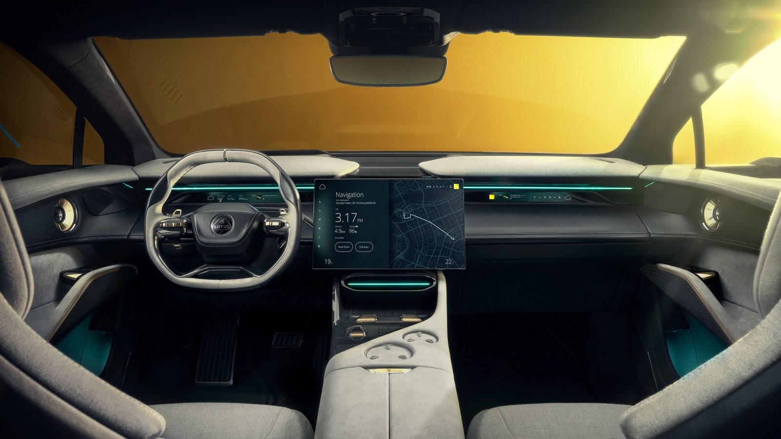Lotus Eletre 2025 — главное фото модели, интерьер, передняя панель, рынок internal_mvp