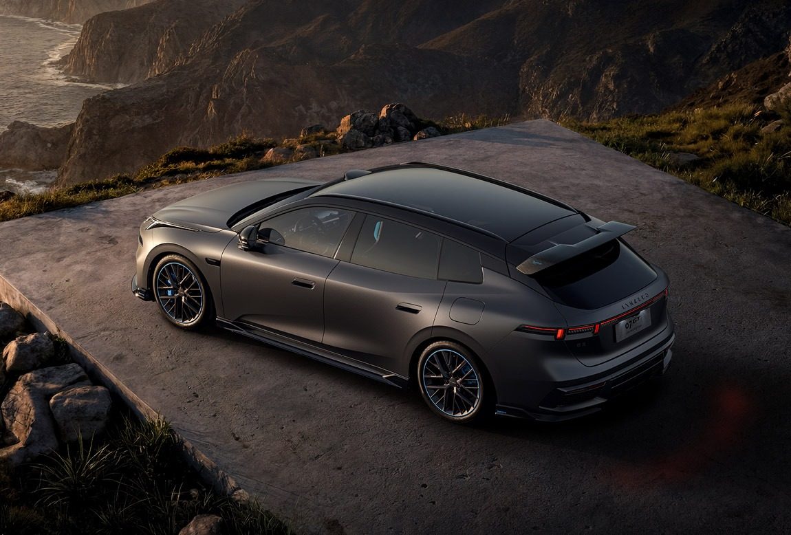 Lynk & Co 07 GT EM-P 2026 — главное фото модели, экстерьер, roof rear three quarter, рынок China official pre-sale