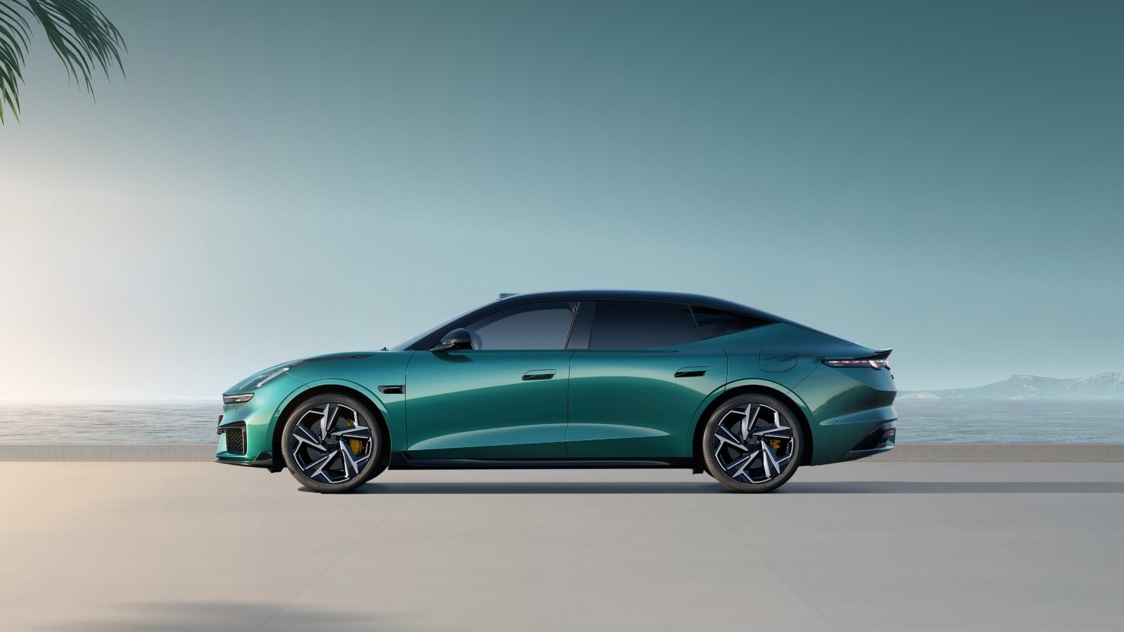 Lynk & Co 10 EV 2026 — экстерьер, side studio, рынок China