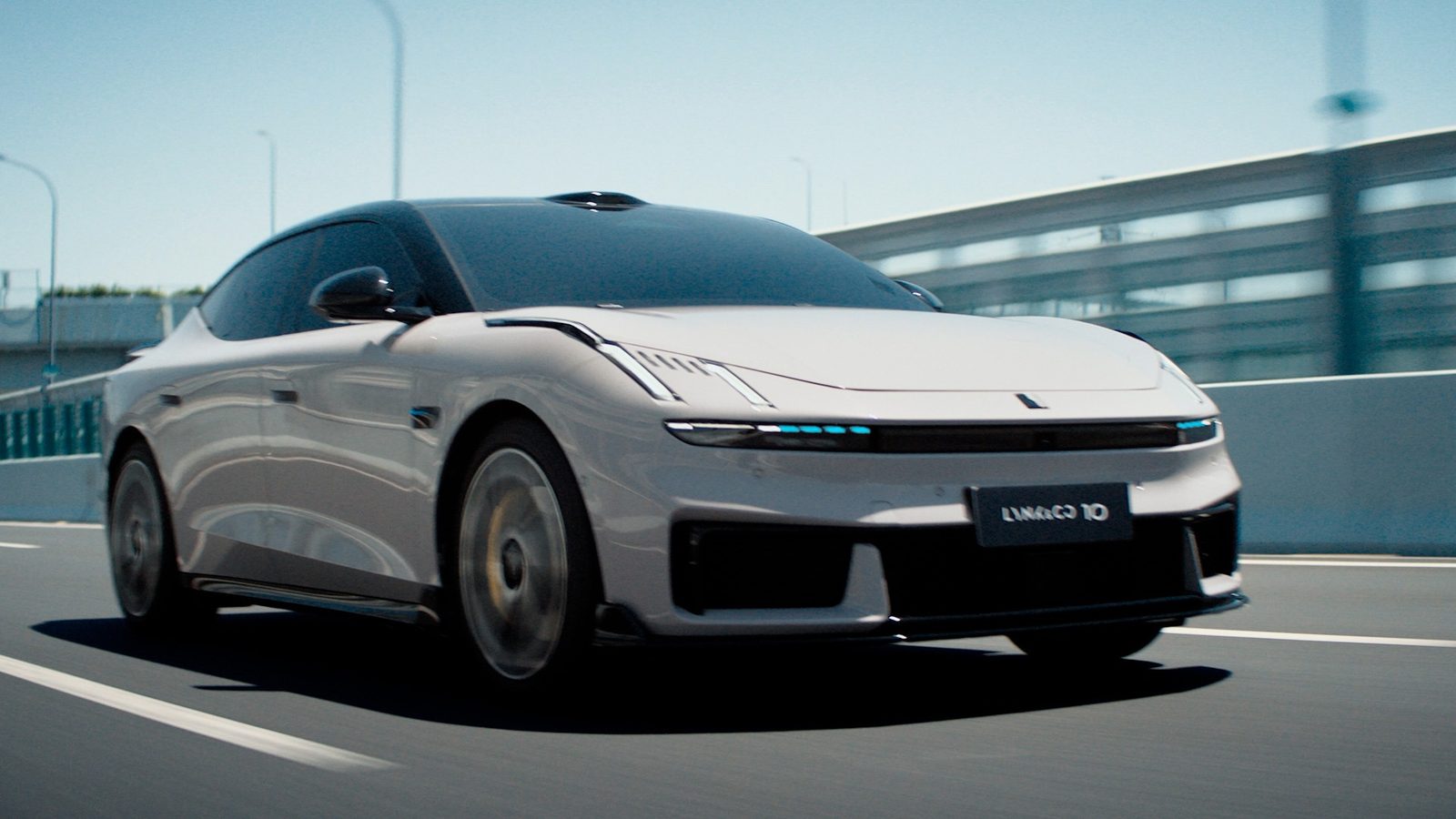 Lynk & Co 10 EV 2026 — экстерьер, вид спереди 3/4, рынок China
