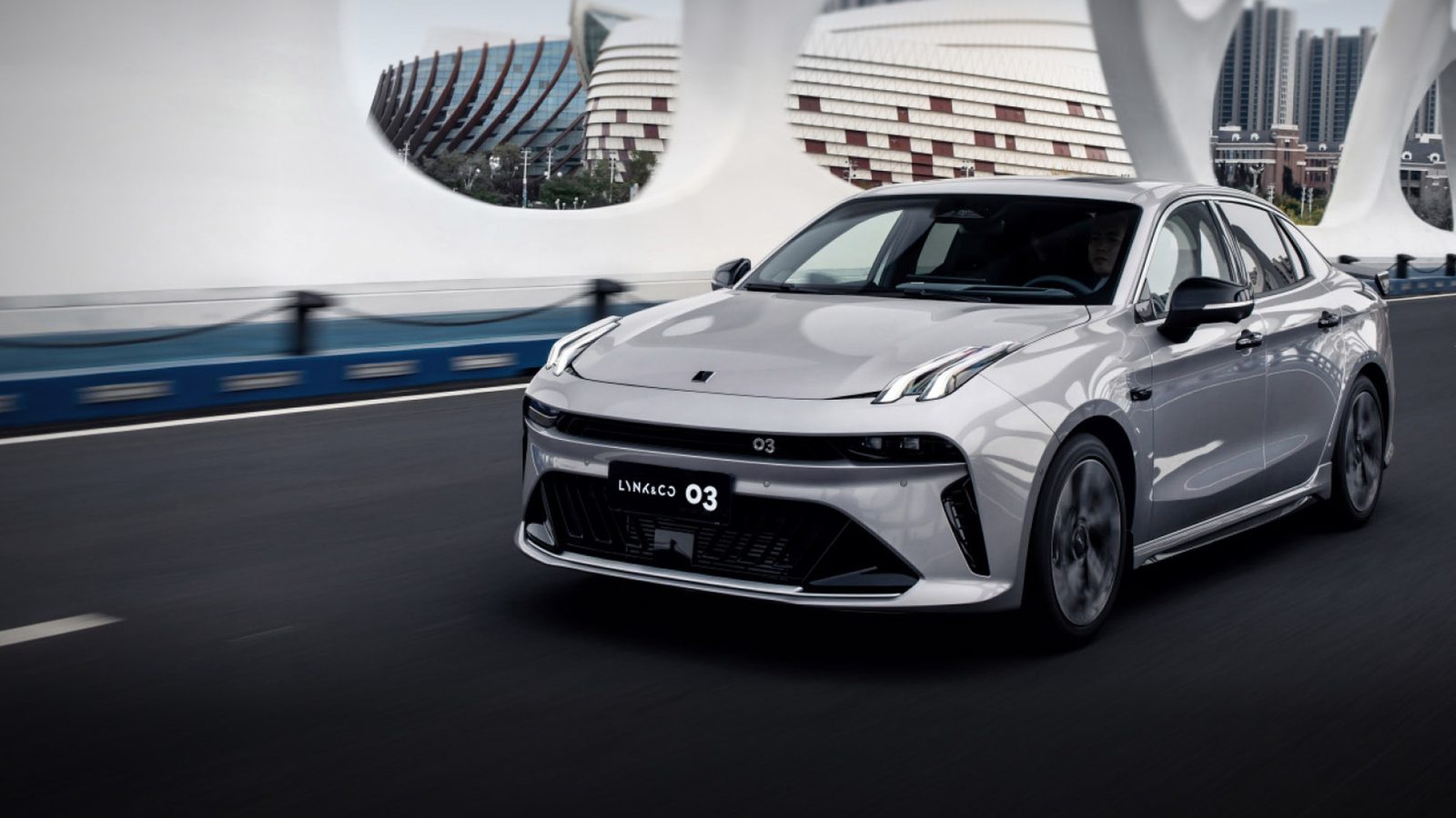 Lynk & Co 03 2025 — экстерьер, front motion, рынок China