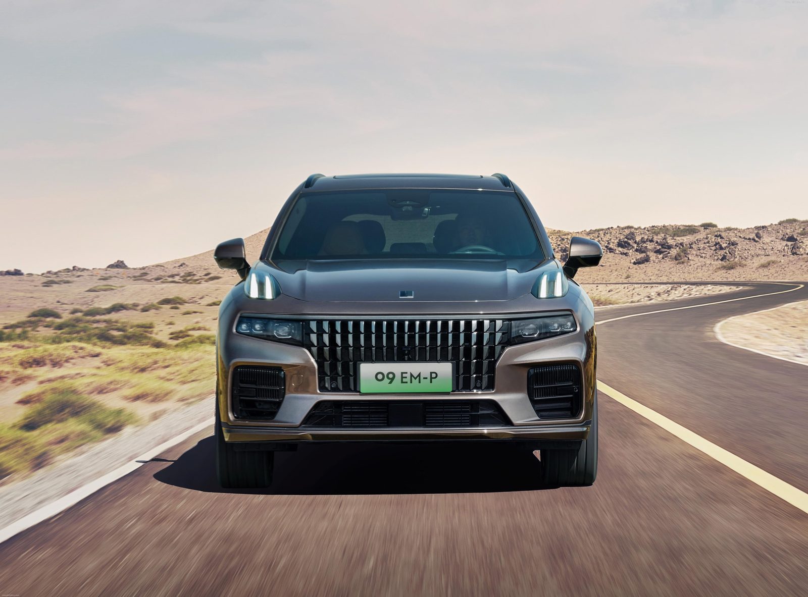 Lynk & Co 09 EM-P 2025 — экстерьер, front road, рынок China