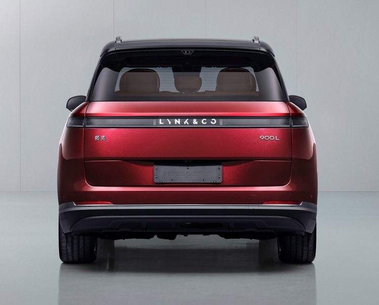 Lynk & Co 900L 2027 — экстерьер, вид сзади, рынок China