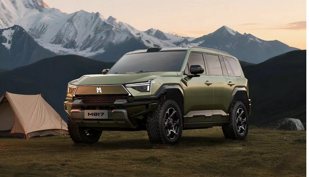 M-Hero M817 PHEV 2025 — экстерьер, вид спереди 3/4, рынок internal_mvp