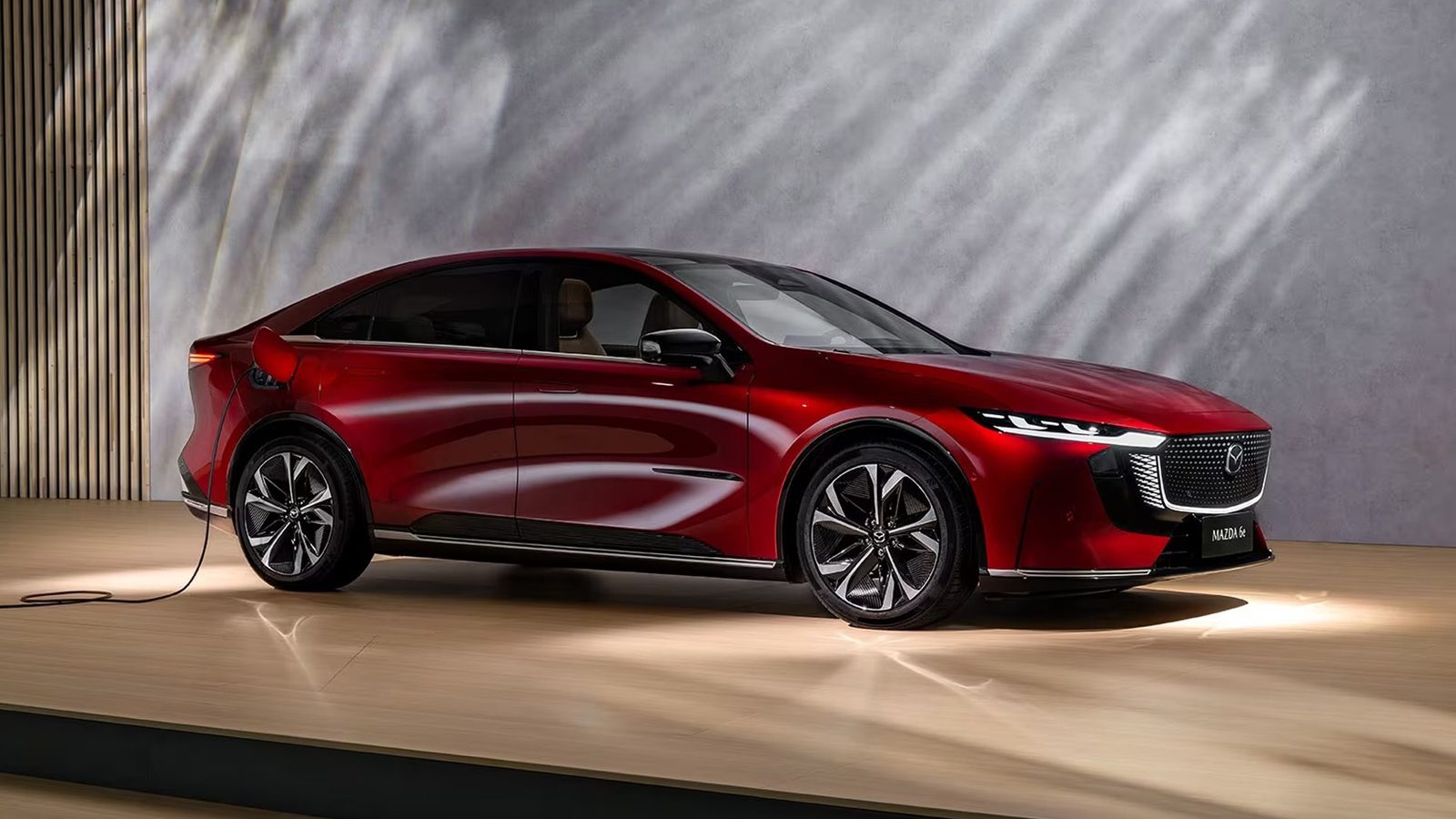 Mazda China EZ-6 / Mazda6e China EREV 2024 — экстерьер, вид сбоку, рынок internal_mvp