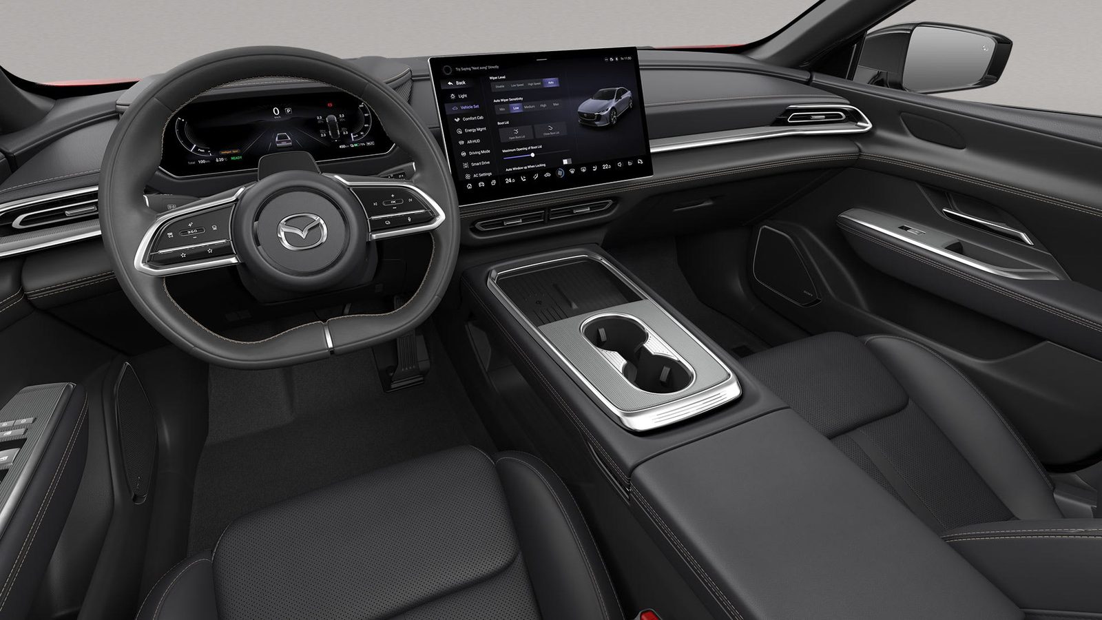 Mazda China EZ-6 / Mazda6e China EREV 2024 — интерьер, второй ряд сидений, рынок internal_mvp