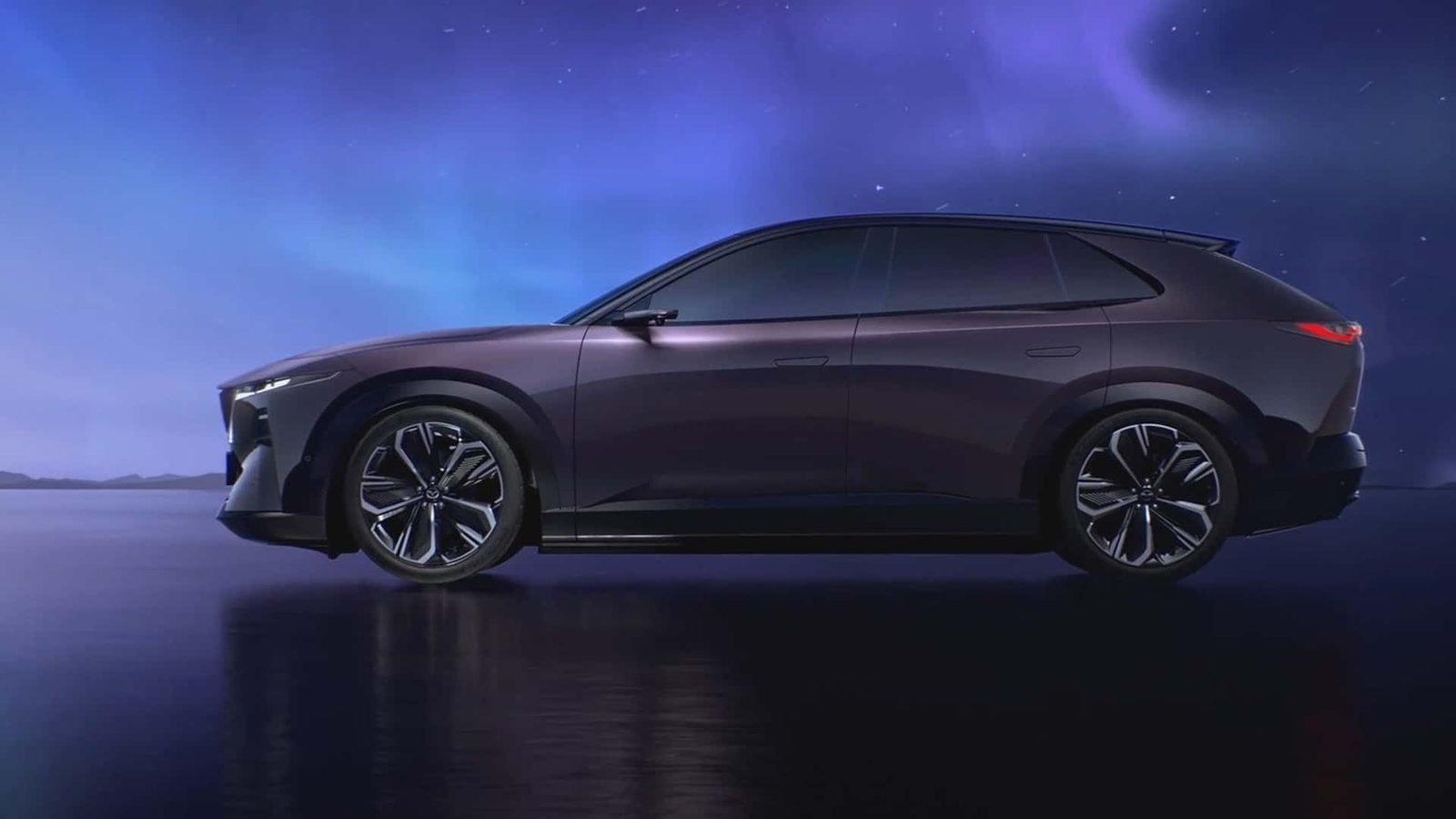 Mazda China EZ-60 / CX-6e China EREV 2025 — экстерьер, side profile, рынок internal_mvp
