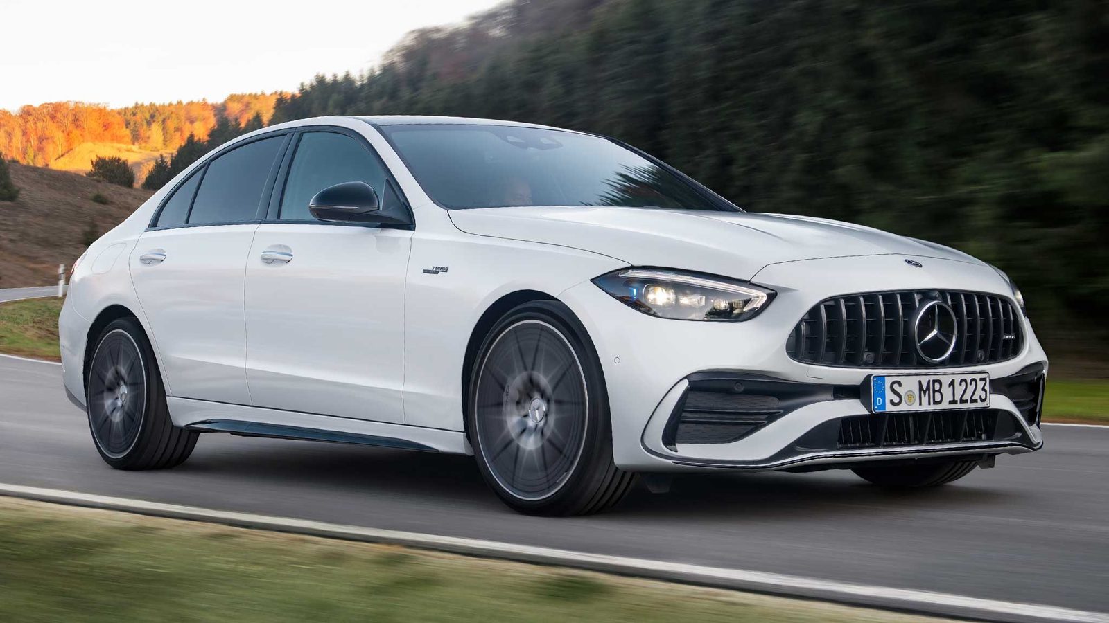 Mercedes-Benz C-Class PHEV 2025 — экстерьер, вид сбоку, рынок internal_mvp