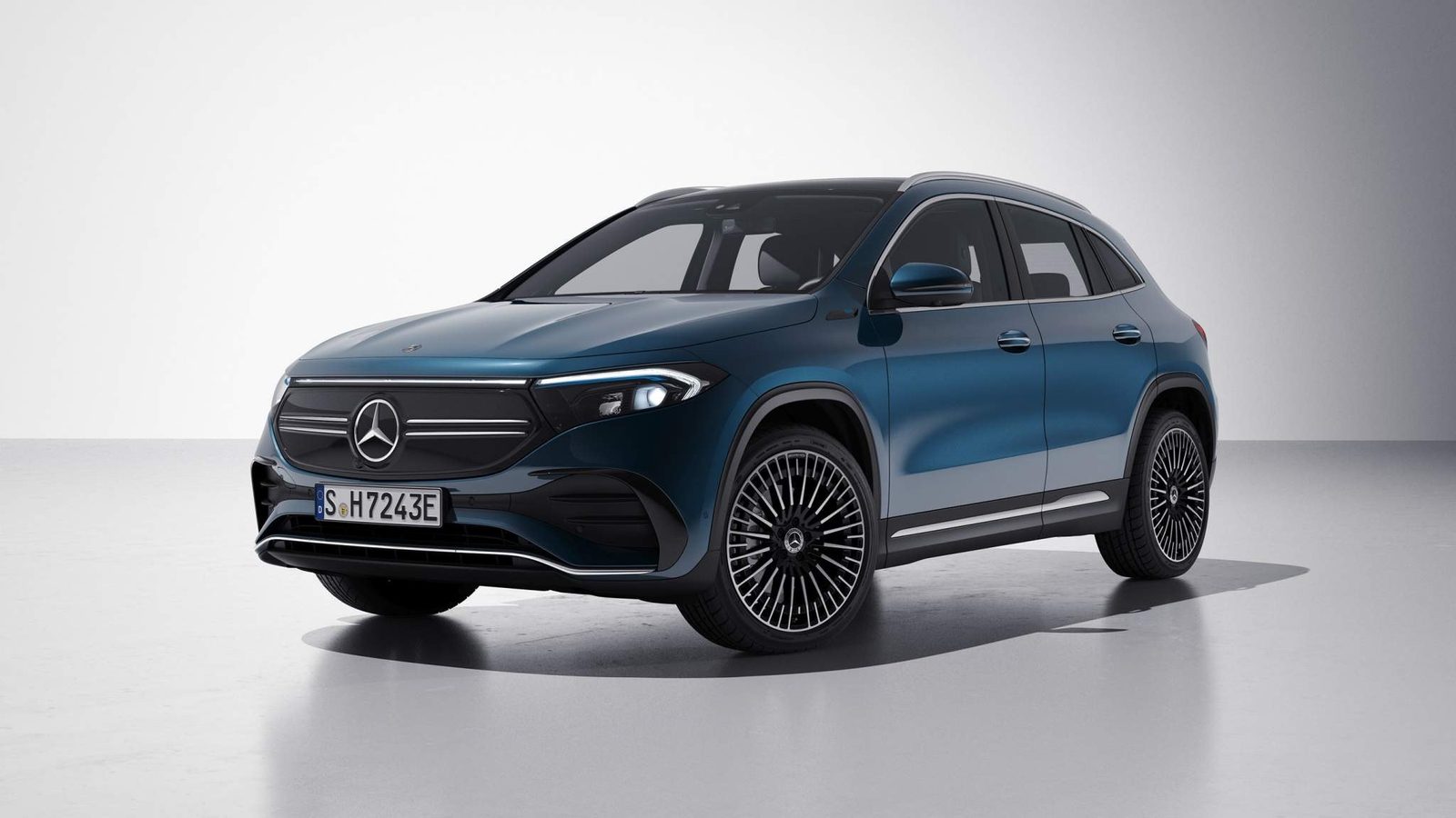 Mercedes-Benz EQA 2025 — экстерьер, вид сбоку, рынок internal_mvp