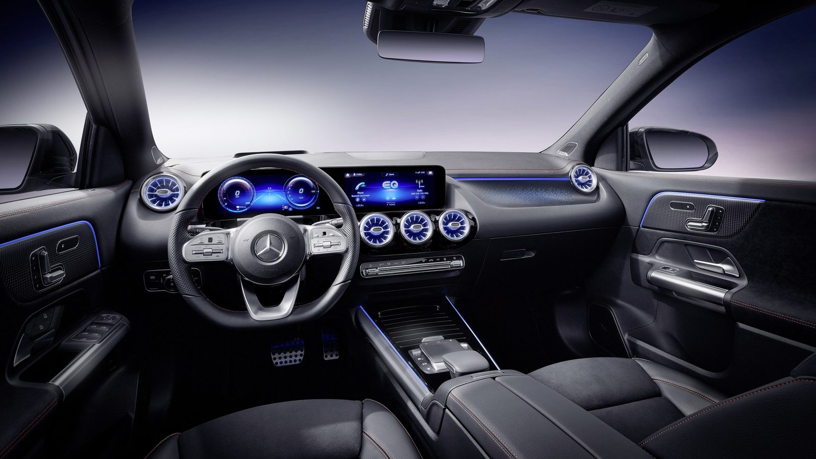 Mercedes-Benz EQA 2025 — главное фото модели, интерьер, передняя панель, рынок internal_mvp